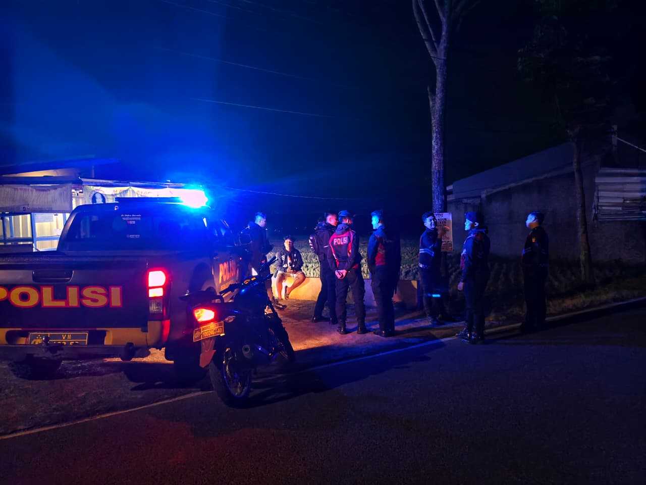 Respon Cepat Polsek Wanaraja, Bubarkan Balap Liar di Sawah Lega dan Amankan Empat Motor 